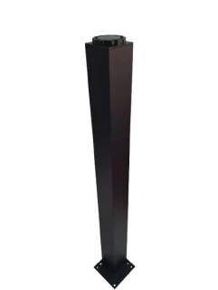 Noha stolová čierna-710mm