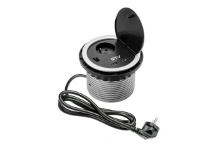 GTV- zásuvka 1x220+2xusb